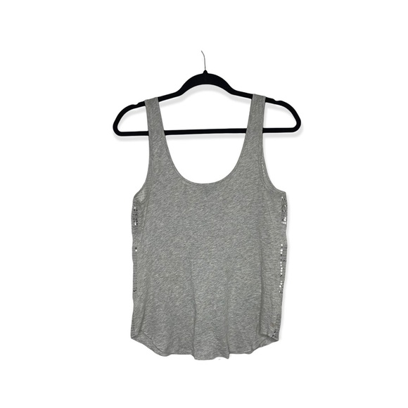 EXPRESS Gray Sequin Tank S - Picture 3 of 5